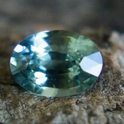 Natural Green Sapphire – 0.98 Carat Oval Cut From Madagascar