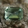 Natural Green Sapphire – 1.01 Carat Emerald Cut, Unheated