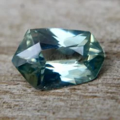 Natural Green Sapphire – 1.01 Carat | Freeform Cut | Loose Untreated Gemstone -Sapphire Pal Shop natural green sapphire 101 carat freeform cut loose untreated gemstonesapphirepal 376136