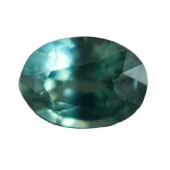 Natural Green Sapphire – 1.02 Carat Oval Cut From Madagascar