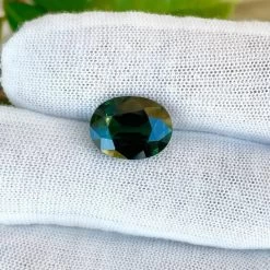 Natural Green Sapphire – 10.40 Carat Oval Cut | Unheated | Ceylon Origin -Sapphire Pal Shop natural green sapphire 1040 carat oval cut unheated ceylon originsapphirepal 283259