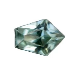 Natural Green Sapphire – 1.06 Carat | Freeform Cut | Eye Clean | Unheated