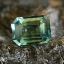 Natural Green Sapphire – 1.12 Carat Emerald Cut | Eye Clean | Unheated Gem -Sapphire Pal Shop natural green sapphire 112 carat emerald cut eye clean unheated gemsapphirepal 827649