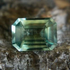 Natural Green Sapphire – 1.12 Carat Emerald Cut | Eye Clean | Unheated Gem -Sapphire Pal Shop natural green sapphire 112 carat emerald cut eye clean unheated gemsapphirepal 827658