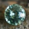 Natural Green Sapphire – 1.12 Carat Round, Unheated