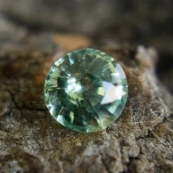 Natural Green Sapphire – 1.12 Carat Round, Unheated -Sapphire Pal Shop natural green sapphire 112 carat round unheatedsapphirepal 883233