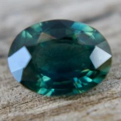 Natural Green Sapphire | Oval Cut | 1.51 Carat | Australian Green Sapphire Ring