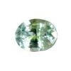 Natural Green Sapphire – 0.58 Carat Oval Cut