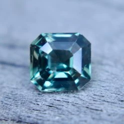 Natural Green Sapphire | Asscher Cut | 0.98 Carat | Unheated | Ceylon Origin -Sapphire Pal Shop natural green sapphiresapphirepal 554926