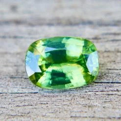 Natural Green Zircon | Cushion Cut | 1.53 Carat | Loose Gemstone | Ceylon Origin -Sapphire Pal Shop natural green zircon cushion cut 153 carat loose gemstone ceylon originsapphirepal 118237
