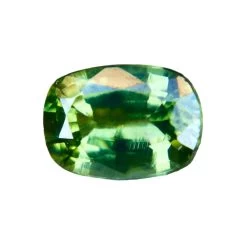 Natural Green Zircon | Cushion Cut | 1.53 Carat | Loose Gemstone | Ceylon Origin