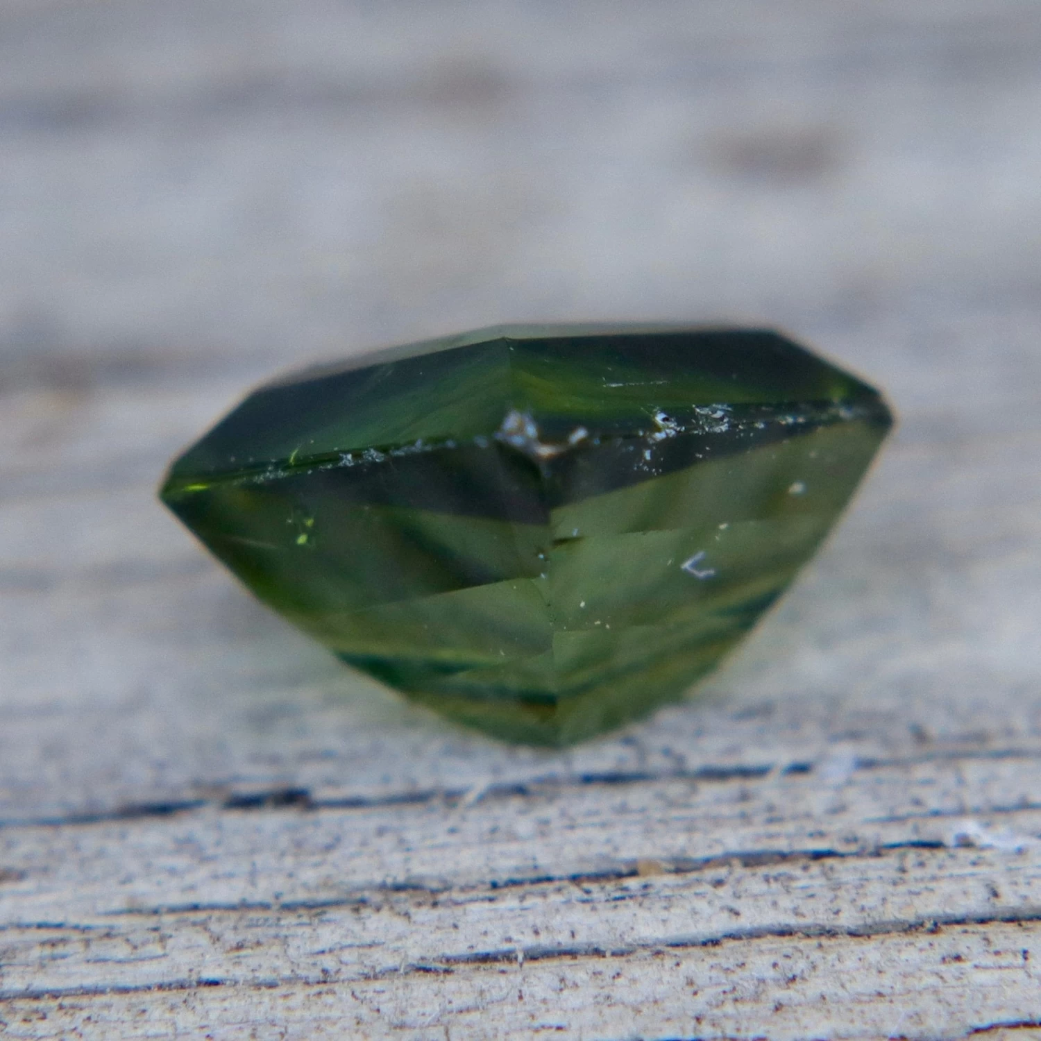 Natural Green Zircon | Freeform Cut | 2.16 Carat | 8.41x7.05 Mm | Ceylon Origin 3 Natural Green Zircon | Freeform Cut | 2.16 Carat | 8.41x7.05 Mm | Ceylon Origin - Image 3