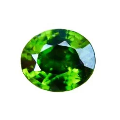 Natural Green Zircon | Oval Cut | 1.56 Carat | Untreated Loose Gemstone | Ceylon Origin