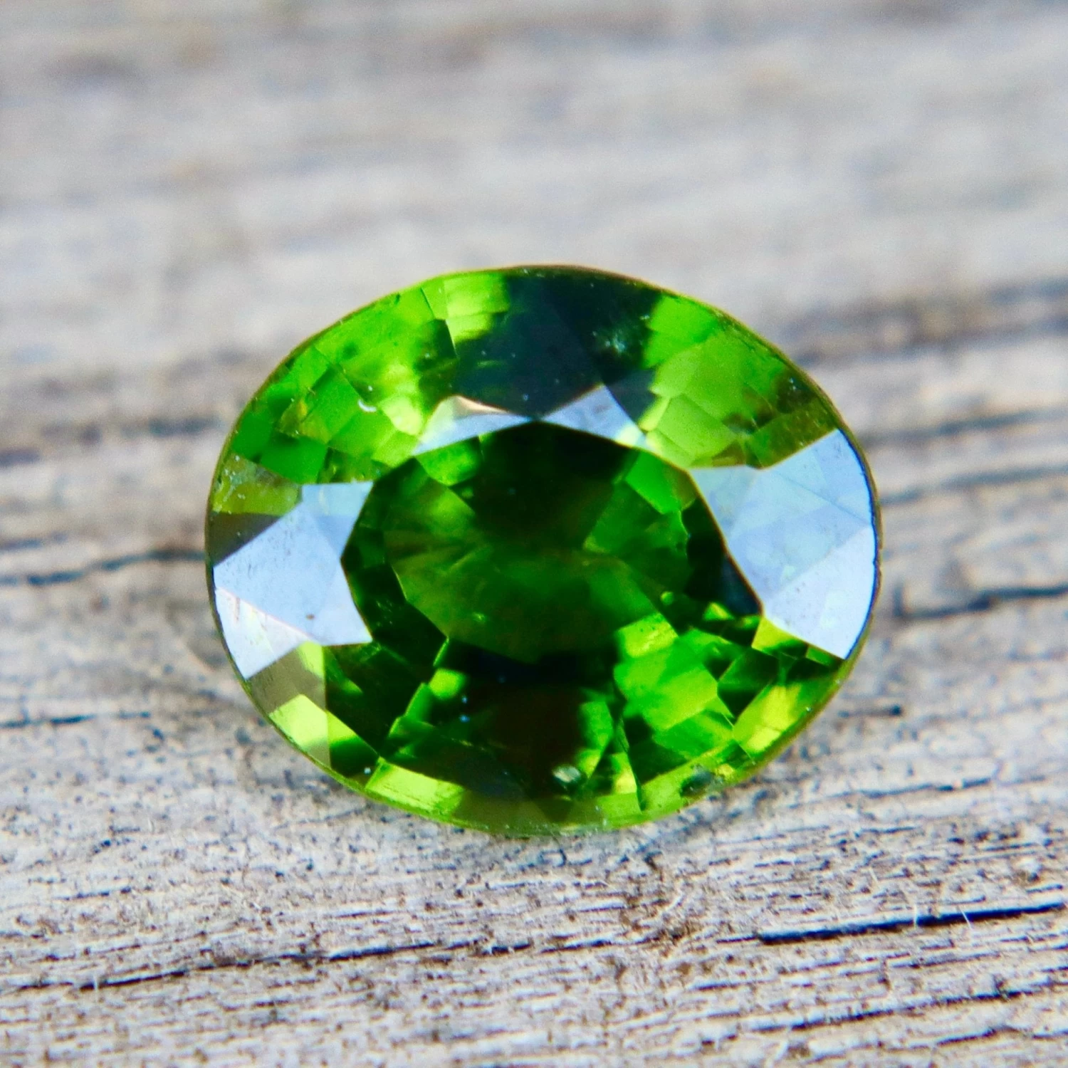 Natural Green Zircon | Oval Cut | 1.56 Carat | Untreated Loose Gemstone | Ceylon Origin 5 Natural Green Zircon | Oval Cut | 1.56 Carat | Untreated Loose Gemstone | Ceylon Origin - Image 5
