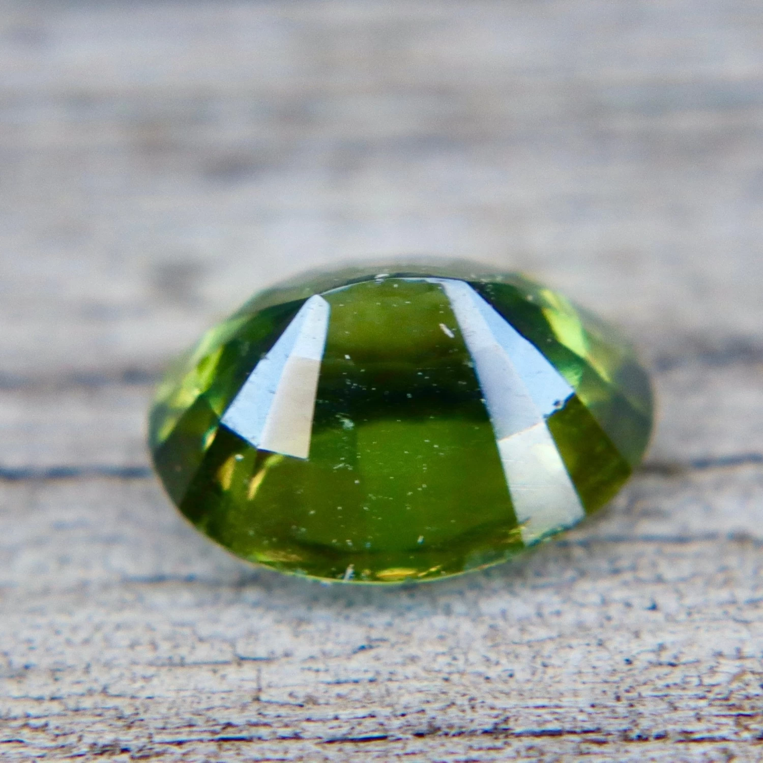Natural Green Zircon | Oval Cut | 1.73 Carat | Untreated Loose Gemstone | Ceylon Origin 2 Natural Green Zircon | Oval Cut | 1.73 Carat | Untreated Loose Gemstone | Ceylon Origin - Image 2