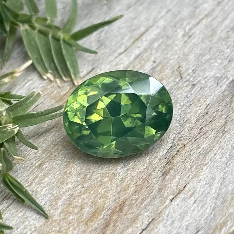Natural Green Zircon 1 Natural Green Zircon