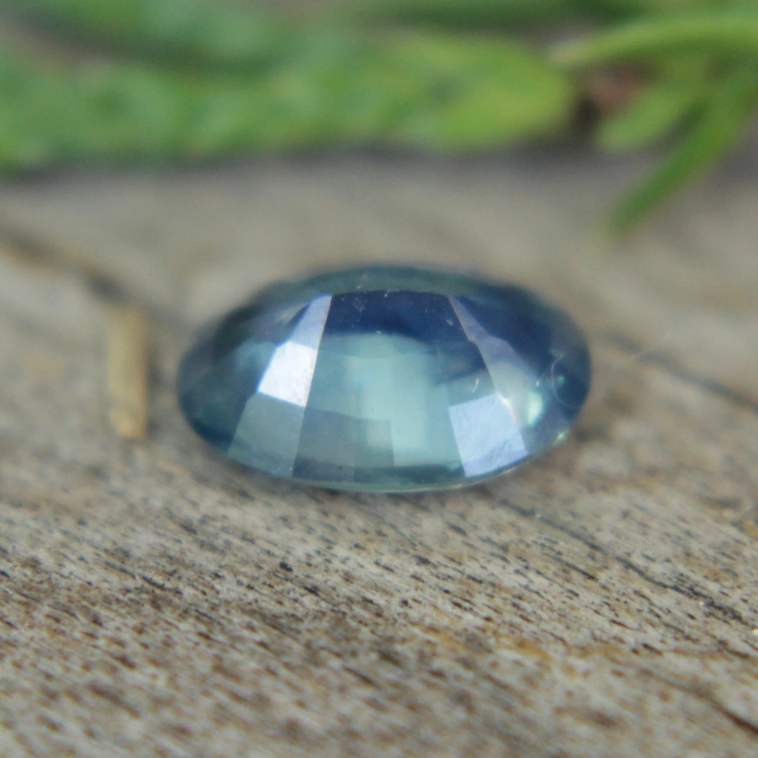 Natural Greenish Blue Sapphire – 0.70 Carat Oval Cut | Unheated Madagascar Gemstone 2 Natural Greenish Blue Sapphire – 0.70 Carat Oval Cut | Unheated Madagascar Gemstone - Image 2