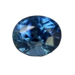 Natural Greenish Blue Sapphire – 0.87 Carat Oval Cut | Unheated Madagascar Gemstone