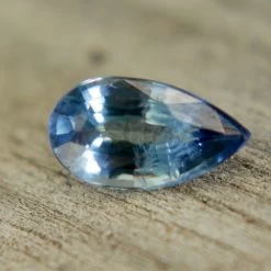 Natural Greenish Blue Sapphire – 1.00 Carat Oval Cut | Unheated Madagascar Gemstone