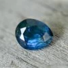Natural Greenish Blue Sapphire – 1.03 Carat Pear Cut | Unheated Madagascar Gemstone