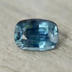 Natural Greenish Blue Sapphire – 1.04 Carat Cushion Cut | Unheated Madagascar Gemstone -Sapphire Pal Shop natural greenish blue sapphire 104 carat cushion cut unheated madagascar gemstonesapphirepal 725467