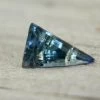 Natural Greenish Blue Sapphire – 1.06 Carat Trillion Cut | Unheated Madagascar Gemstone