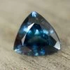 Natural Greenish Blue Sapphire – 1.08 Carat Trillion Cut | Unheated Madagascar Gemstone