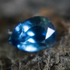 Natural Greenish Blue Sapphire – 1.23 Carat Pear Cut | Unheated | Madagascar -Sapphire Pal Shop natural greenish blue sapphire 123 carat pear cut unheated madagascarsapphirepal 245206