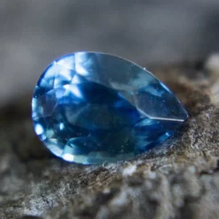 Natural Greenish Blue Sapphire – 1.23 Carat Pear Cut | Unheated | Madagascar -Sapphire Pal Shop natural greenish blue sapphire 123 carat pear cut unheated madagascarsapphirepal 748704