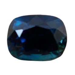 Natural Greenish Blue Sapphire – 1.33 Carat Cushion Cut From Madagascar