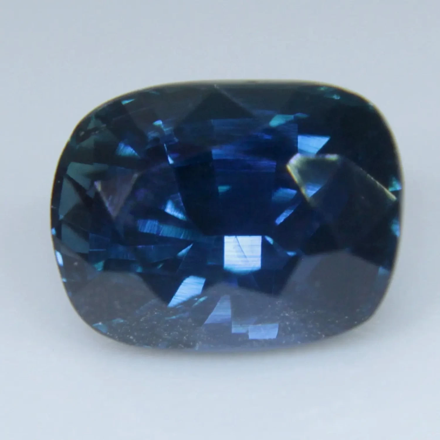 Natural Greenish Blue Sapphire – 1.33 Carat Cushion Cut From Madagascar 7 Natural Greenish Blue Sapphire – 1.33 Carat Cushion Cut From Madagascar - Image 7