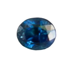 Natural Greenish Blue Sapphire – 1.00 Carat | Oval Cut