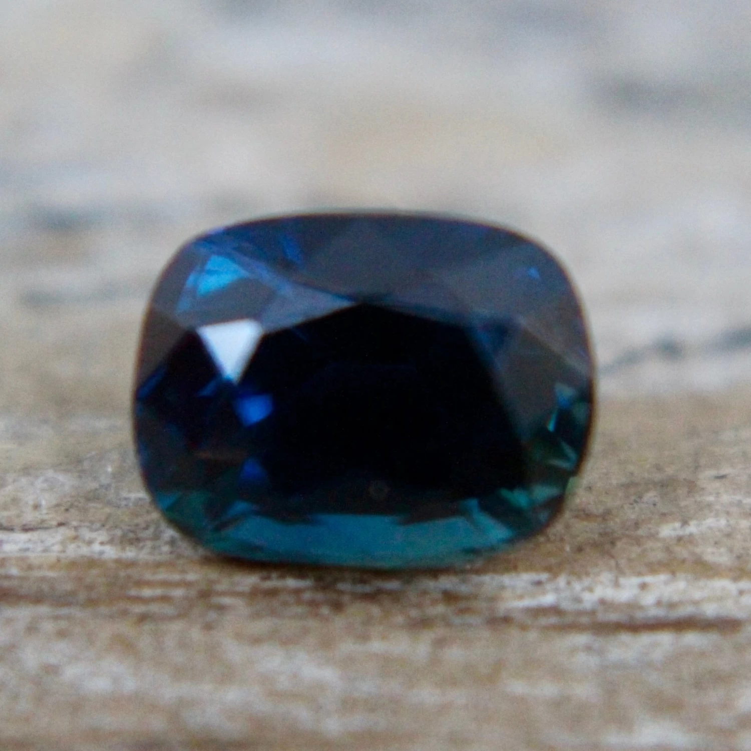 Natural Greenish Blue Sapphire – 1.33 Carat Cushion Cut From Madagascar 8 Natural Greenish Blue Sapphire – 1.33 Carat Cushion Cut From Madagascar - Image 8