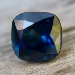Natural Greenish Blue Sapphire – 3.21 Carat Cushion Cut From Madagascar -Sapphire Pal Shop natural greenish blue sapphiresapphirepal 812620