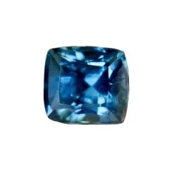 Natural Greenish Blue Sapphire – 1.03 Carat Cushion Cut (Unheated) From Madagascar