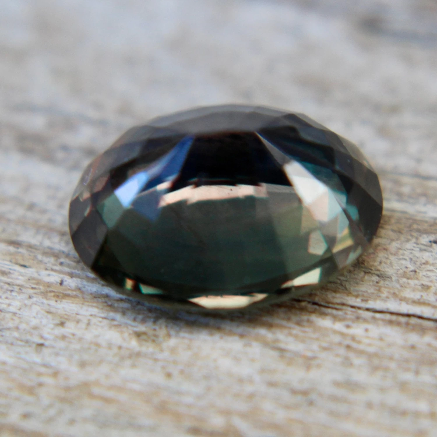 Natural Greenish Brown Sapphire – 2.07 Carat Oval | Unheated | Australian 3 Natural Greenish Brown Sapphire – 2.07 Carat Oval | Unheated | Australian - Image 3