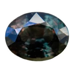 Natural Greenish Brown Sapphire – 2.07 Carat Oval | Unheated | Australian
