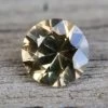 Natural Greenish Yellow Zircon – 1.22 Carat Round Cut From Ceylon