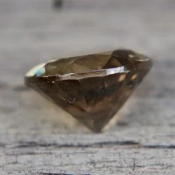 Natural Greenish Yellow Zircon – 1.22 Carat Round Cut From Ceylon -Sapphire Pal Shop natural greenish yellow zircon 122 carat round cut from ceylonsapphirepal 940004