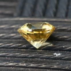 Natural Greenish Yellow Zircon – 1.51 Carat Round Cut From Ceylon -Sapphire Pal Shop natural greenish yellow zircon 151 carat round cut from ceylonsapphirepal 447453