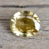 Natural Greenish Yellow Zircon – 2.00 Carat Oval Cut | Ceylon Origin