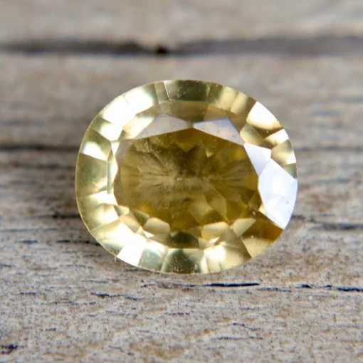 Natural Greenish Yellow Zircon – 2.00 Carat Oval Cut | Ceylon Origin -Sapphire Pal Shop natural greenish yellow zircon 200 carat oval cut ceylon originsapphirepal 124175