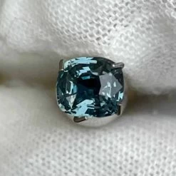 Natural Greyish Blue Sapphire – 1.04 Carat Cushion Cut (Unheated) -Sapphire Pal Shop natural greyish blue sapphire 104 carat cushion cut unheatedsapphirepal 236123