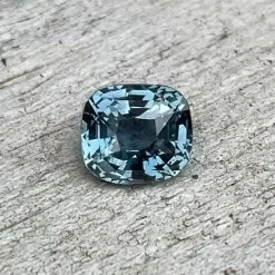 Natural Greyish Blue Sapphire – 1.04 Carat Cushion Cut (Unheated) -Sapphire Pal Shop natural greyish blue sapphire 104 carat cushion cut unheatedsapphirepal 744368