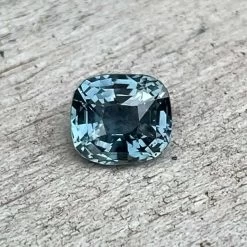 Natural Greyish Blue Sapphire – 1.04 Carat Cushion Cut (Unheated) -Sapphire Pal Shop natural greyish blue sapphire 104 carat cushion cut unheatedsapphirepal 969217