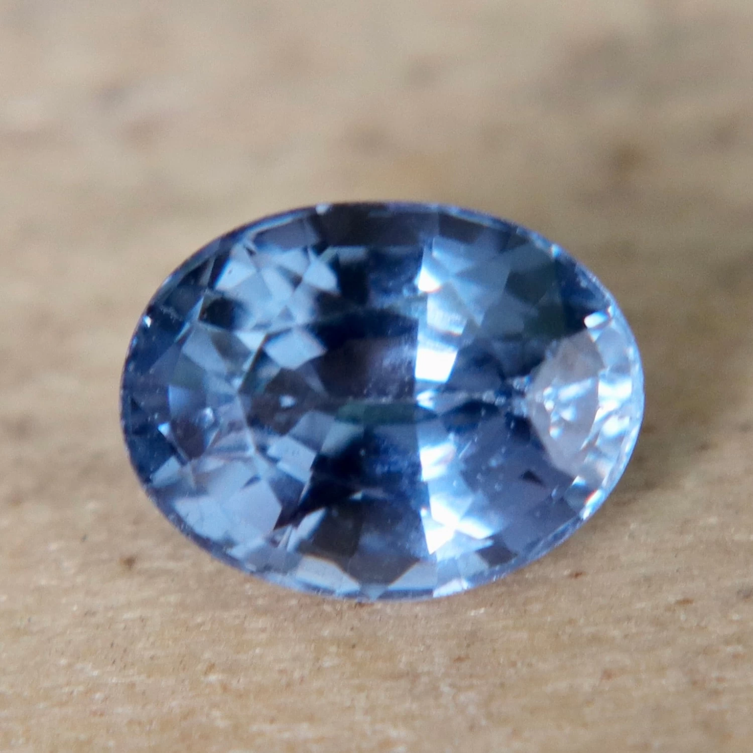 Natural Greyish Blue Spinel – 0.90 Carat (Unheated, Oval Cut) 4 Natural Greyish Blue Spinel – 0.90 Carat (Unheated, Oval Cut) - Image 4