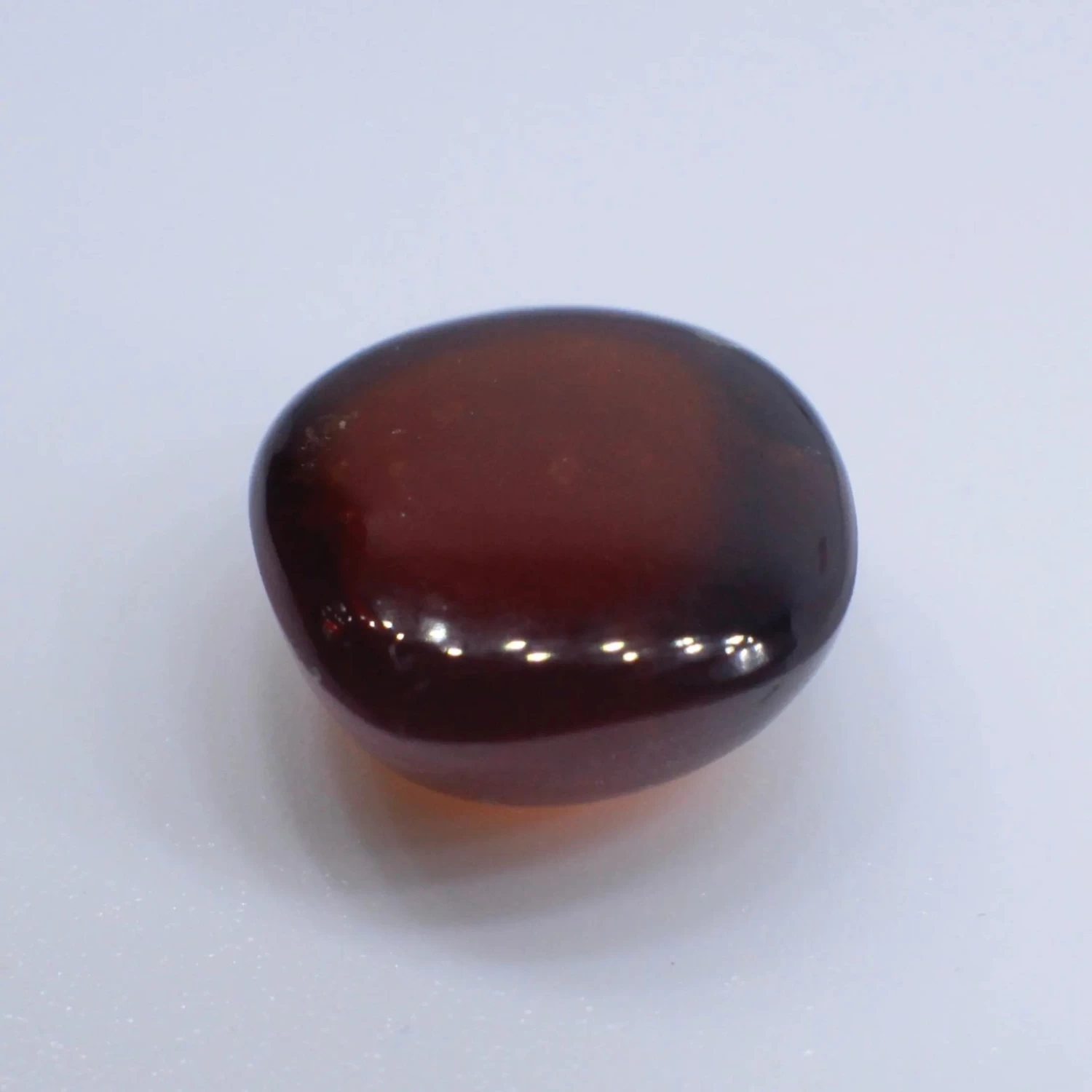 Natural Hessonite Garnet – 10.85 Carat | Cabochon Rectangular Cut 2 Natural Hessonite Garnet – 10.85 Carat | Cabochon Rectangular Cut - Image 2