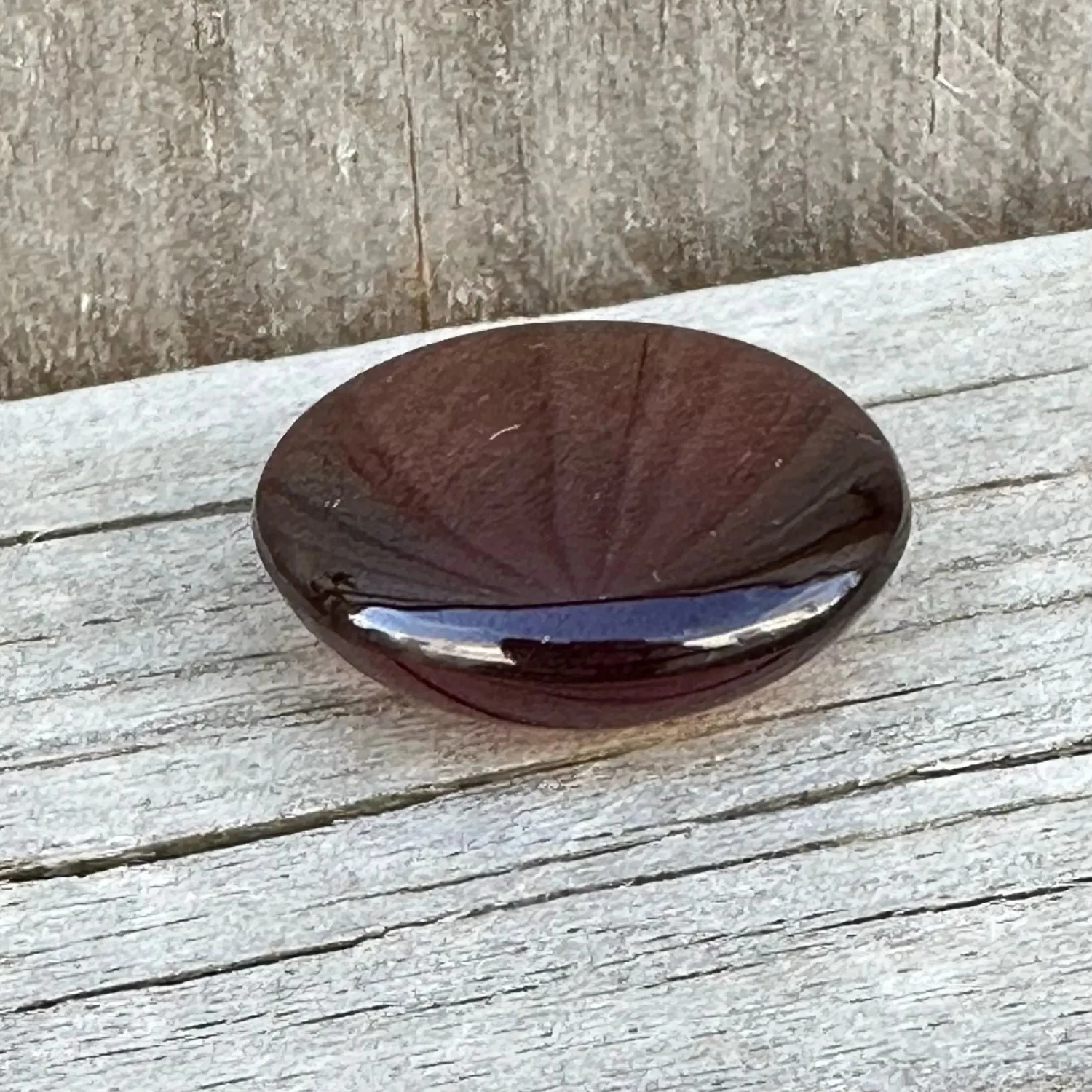 Natural Hessonite - 19.79 Carat Natural Hessonite Garnet | Oval Cabochon Cut 3 Natural Hessonite - 19.79 Carat Natural Hessonite Garnet | Oval Cabochon Cut - Image 3