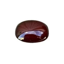 Natural Hessonite Garnet | 10 Carat | Cabochon Cushion Cut | Ceylon