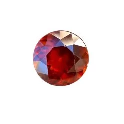 Natural Hessonite - 5.00 Carat | Round Cut Gomed Stone
